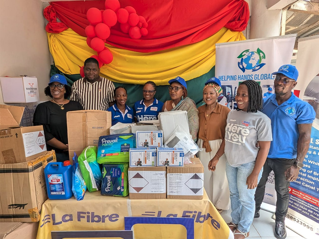 Bush Road Hospital Donation Teshie